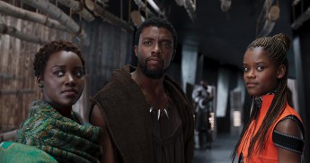 Black Panther (2018) - Chadwick Boseman, Lupita Nyong'o, Letitia Wright