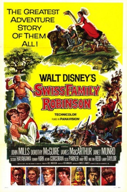 Miniatura plakatu filmu Szwajcarska rodzina Robinsonów