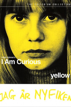 Miniatura plakatu filmu Jestem ciekawa - w kolorze żółtym