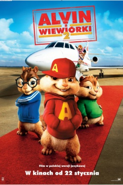 Miniatura plakatu filmu Alvin i wiewiórki 2