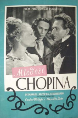 Miniatura plakatu filmu Młodość Chopina