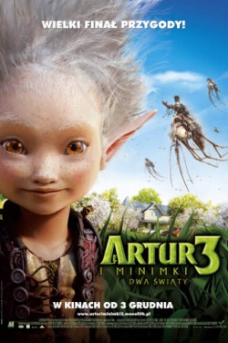 Miniatura plakatu filmu Artur i Minimki 3. Dwa światy