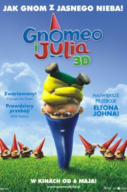 Miniatura plakatu filmu Gnomeo i Julia 3D