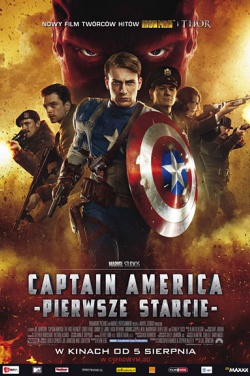 Miniatura plakatu filmu Kapitan Ameryka: Pierwsze starcie
