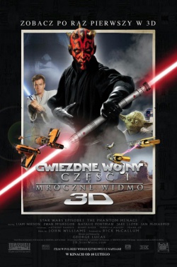 Miniatura plakatu filmu Gwiezdne wojny: część I - Mroczne widmo