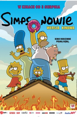 Miniatura plakatu filmu Simpsonowie: Wersja kinowa