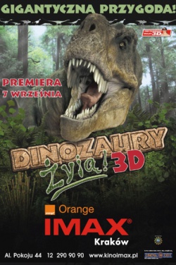 Miniatura plakatu filmu Dinozaury żyją!