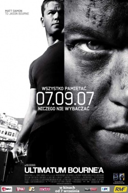 Miniatura plakatu filmu Ultimatum Bourne'a