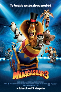 Miniatura plakatu filmu Madagaskar 3