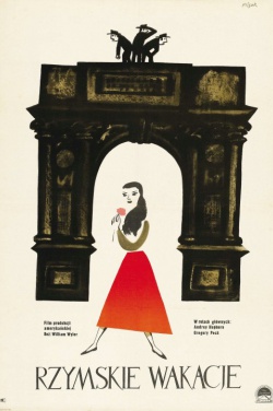 Miniatura plakatu filmu Rzymskie wakacje