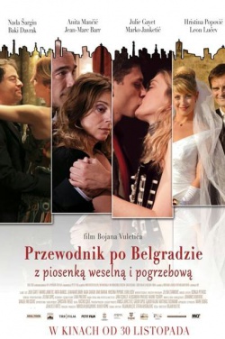 Miniatura plakatu filmu Przewodnik po Belgradzie z piosenką weselną i pogrzebową