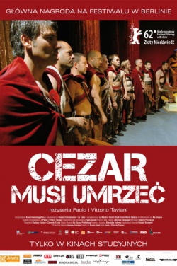 Miniatura plakatu filmu Cezar musi umrzeć