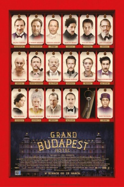 Miniatura plakatu filmu Grand Budapest Hotel