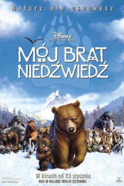 Miniatura plakatu filmu Mój brat niedźwiedź