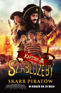 Miniatura plakatu filmu Kapitan Szablozęby i skarb piratów