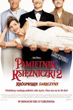 Miniatura plakatu filmu Pamiętnik księżniczki 2: Królewskie zaręczyny