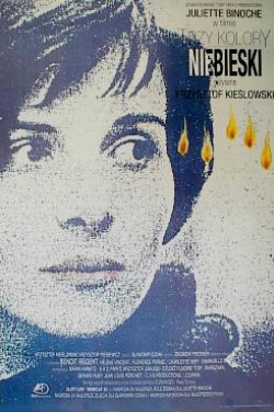 Miniatura plakatu filmu Trzy kolory: Niebieski