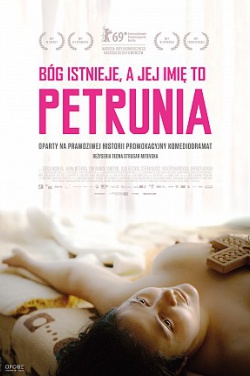 Miniatura plakatu filmu Bóg istnieje, a jej imię to Petrunia