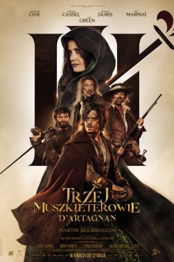 Miniatura plakatu filmu Trzej muszkieterowie: D'Artagnan