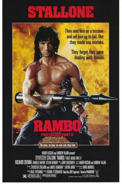 Miniatura plakatu filmu Rambo II