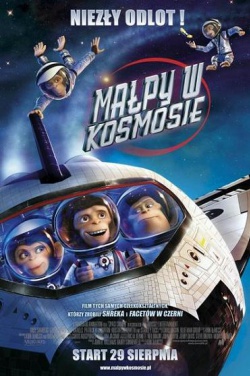 Miniatura plakatu filmu Małpy w kosmosie