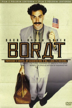 Miniatura plakatu filmu Borat: Podpatrzone w Ameryce, aby Kazachstan rósł w siłę, a ludzie żyli dostatniej