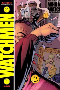 Miniatura plakatu filmu Watchmen. Strażnicy