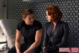 The Avengers (2012) -Jjeremy Renner, Scarlett Johansson