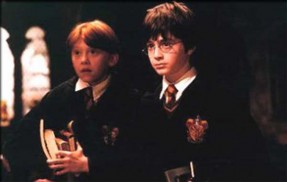 Harry Potter and the Sorcerer's Stone (2001) - Rupert Grint, Daniel Radcliffe