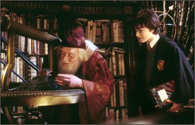 Harry Potter and the Chamber of Secrets (2002) - Richard Harris, Daniel Radcliffe