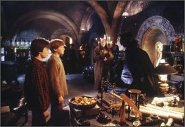 Harry Potter and the Chamber of Secrets (2002) - Daniel Radcliffe, Rupert Grint, David Bradley, Alan Rickman