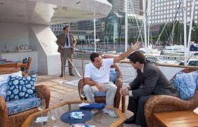 The Wolf of Wall Street (2013) - Ted Griffin, Leonardo DiCaprio, Kyle Chandler