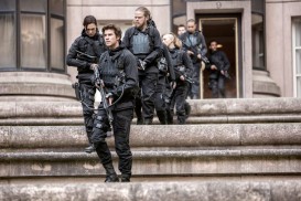 The Hunger Games: Mockingjay Part 2 (2015) - Elden Henson, Natalie Dormer, Evan Ross, Liam Hemsworth, Michelle Forbes