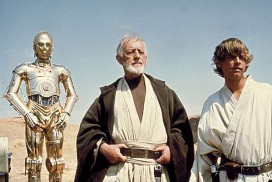 Gwiezdne wojny (1977) - Mark Hamill, Alec Guinness, Anthony Daniels