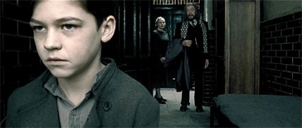 Harry Potter and the Half-Blood Prince (2008) -  Hero Fiennes-Tiffin i Michael Gambon