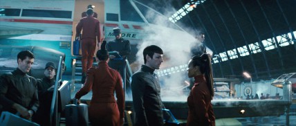 Star Trek (2009) - Zachary Quinto, Zoe Saldana