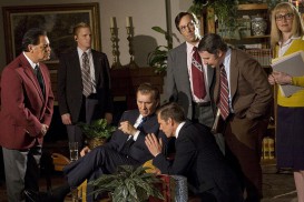 Frost/Nixon (2008) - Andy Milder, Kevin Bacon, Frank Langella, Gabriel Jarret, Eloy Casados, Kate Jennings Grant