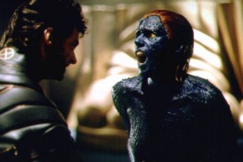 X-Men (2000) - Rebecca Romijn, Hugh Jackman