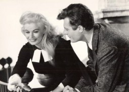 La dolce vita (1960) - Anita Ekberg, Marcello Mastroianni