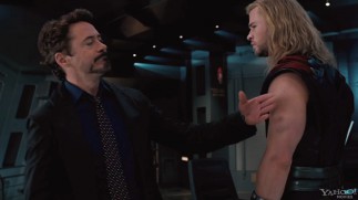 The Avengers (2012) - Robert Downey Jr., Chris Hemsworth